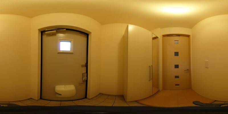 パノラマ画像玄関