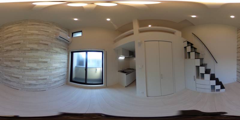 パノラマ画像洋室