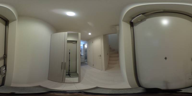 パノラマ画像玄関