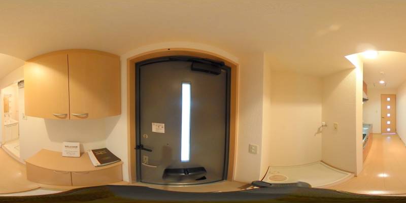 パノラマ画像玄関