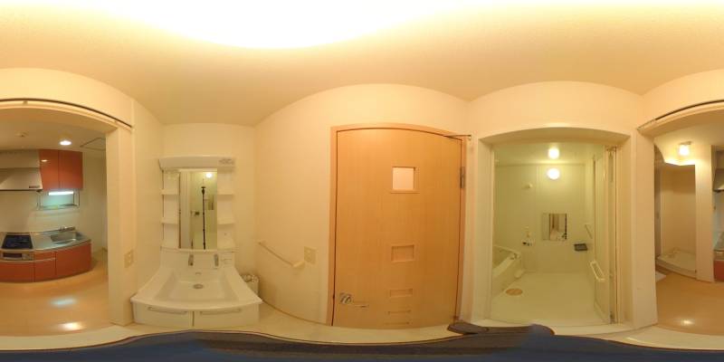 パノラマ画像洗面所