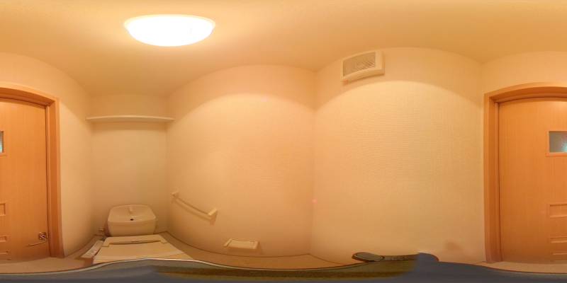 パノラマ画像トイレ