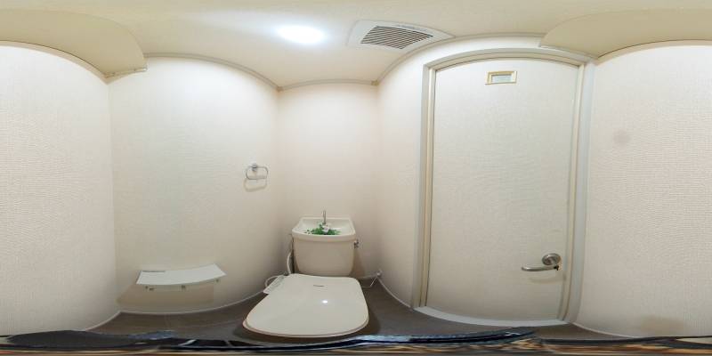 パノラマ画像トイレ