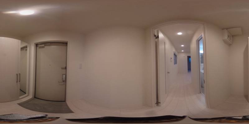 パノラマ画像玄関