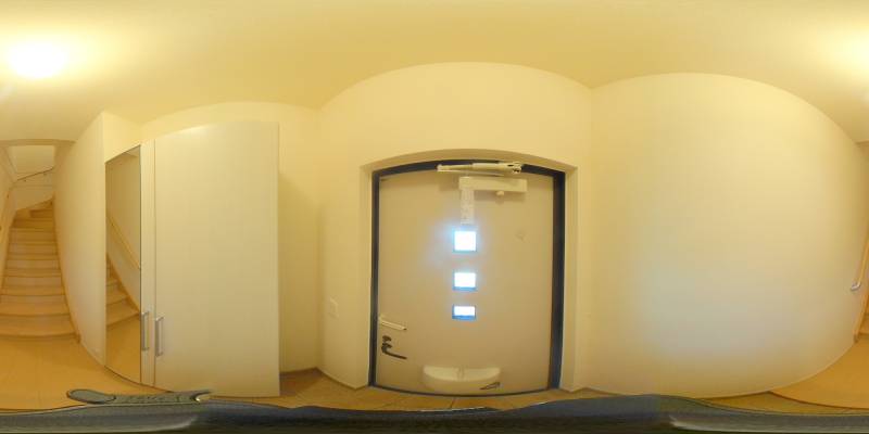 パノラマ画像玄関