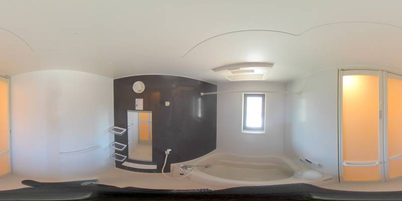 パノラマ画像バスルーム