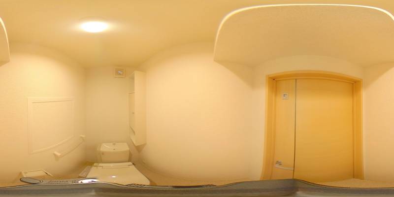 パノラマ画像トイレ