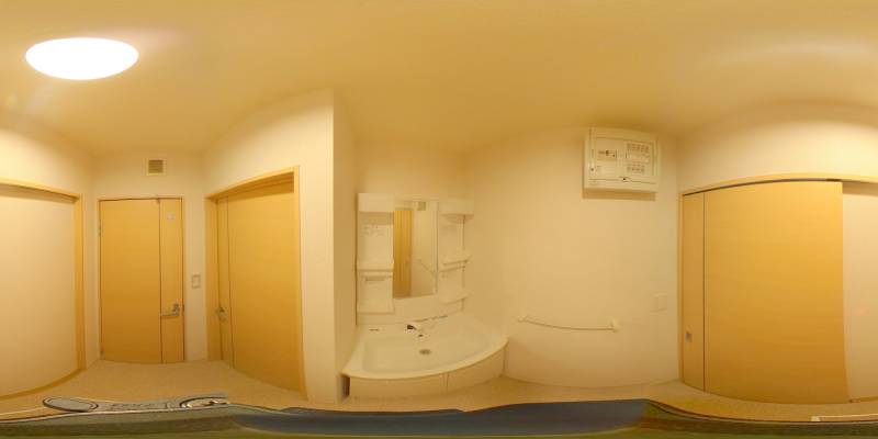 パノラマ画像洗面所