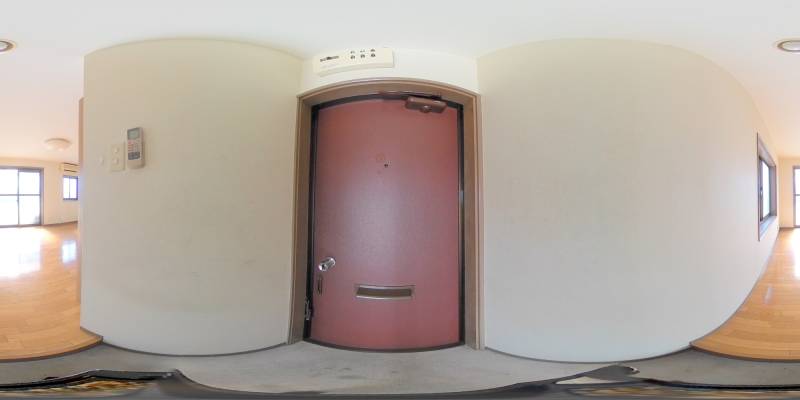 パノラマ画像玄関