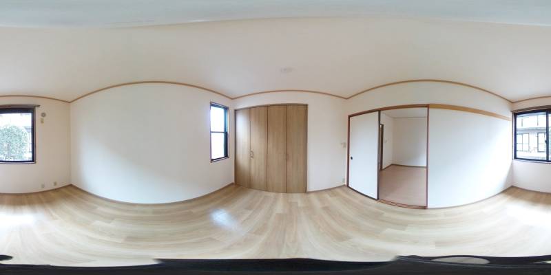 パノラマ画像洋室