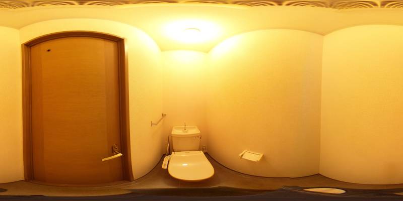 パノラマ画像トイレ