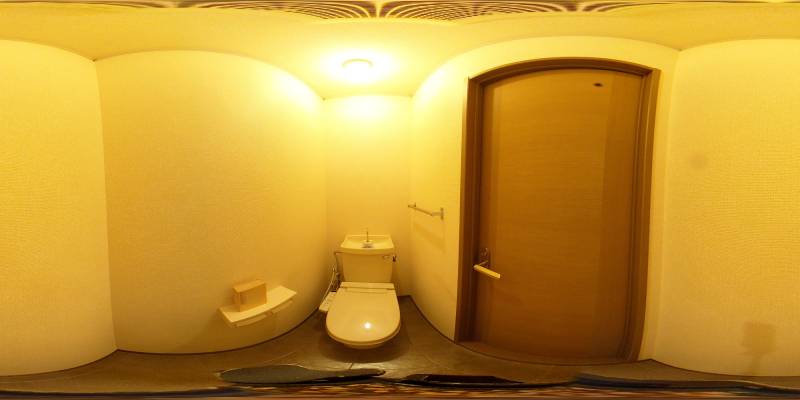 パノラマ画像トイレ