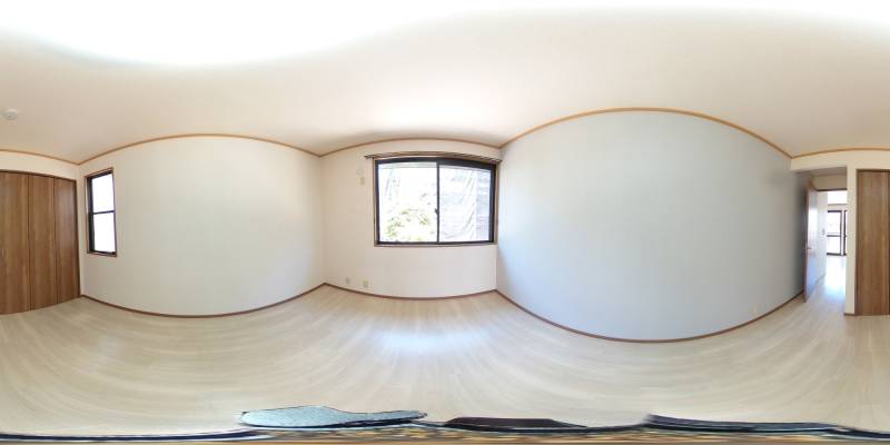 パノラマ画像洋室