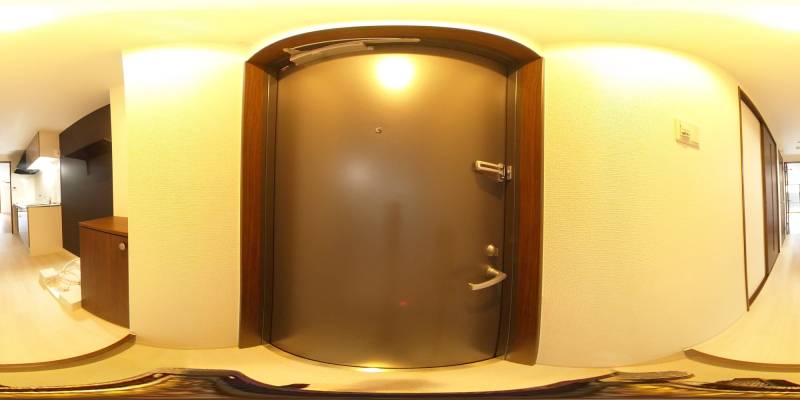 パノラマ画像玄関