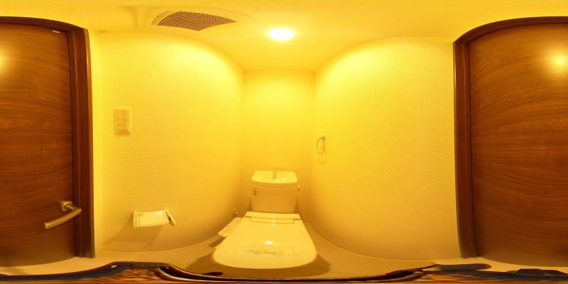 パノラマ画像トイレ