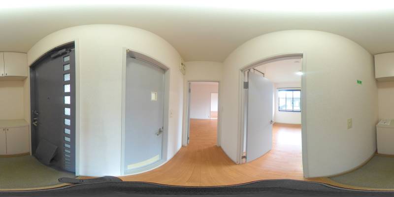 パノラマ画像玄関