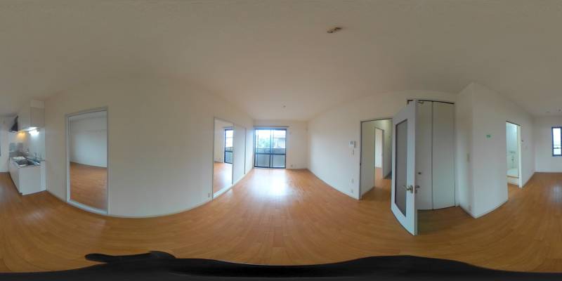 パノラマ画像リビング