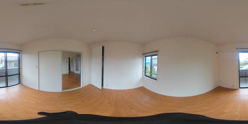 パノラマ画像洋室