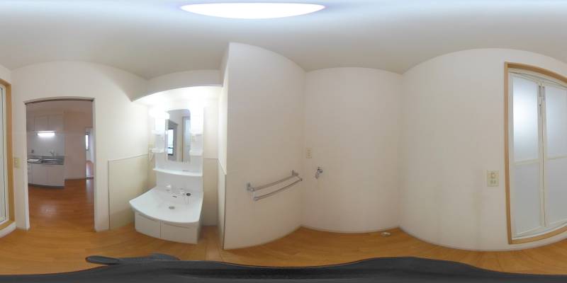 パノラマ画像洗面所