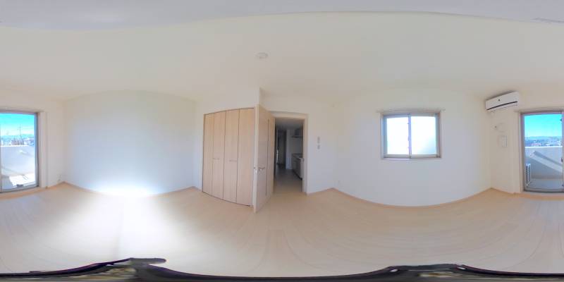 パノラマ画像洋室