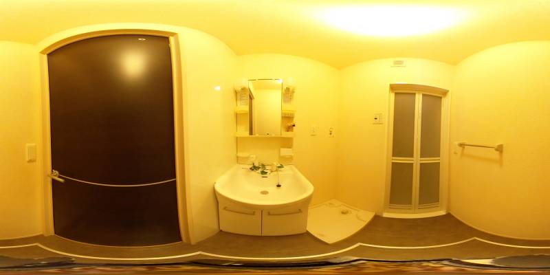 パノラマ画像洗面所