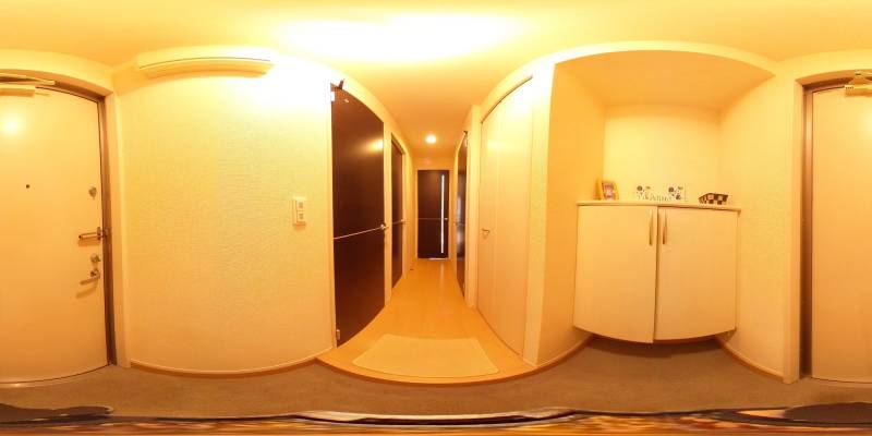 パノラマ画像玄関