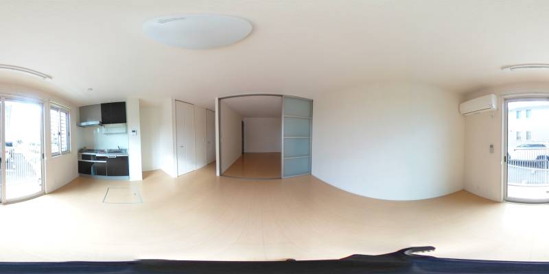 パノラマ画像リビング