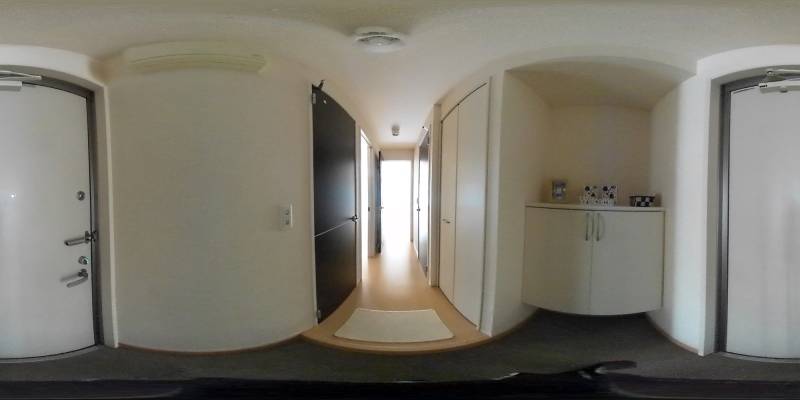 パノラマ画像玄関