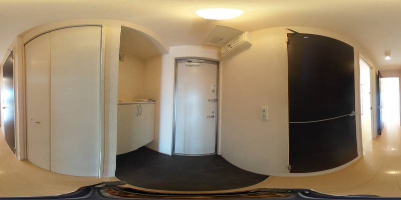 パノラマ画像玄関