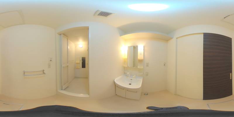 パノラマ画像洗面所