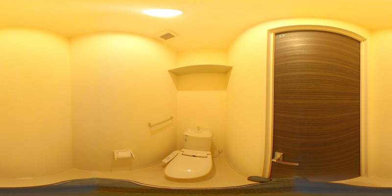 パノラマ画像トイレ