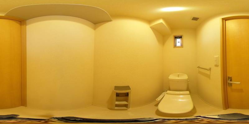 パノラマ画像トイレ