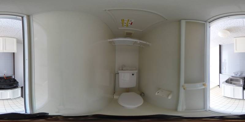 パノラマ画像トイレ
