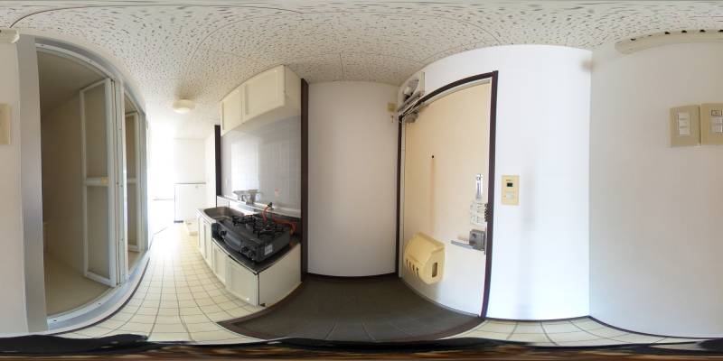 パノラマ画像玄関