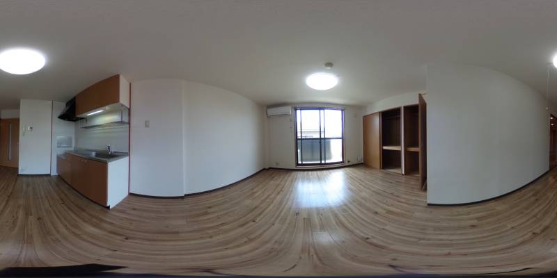 パノラマ画像リビング