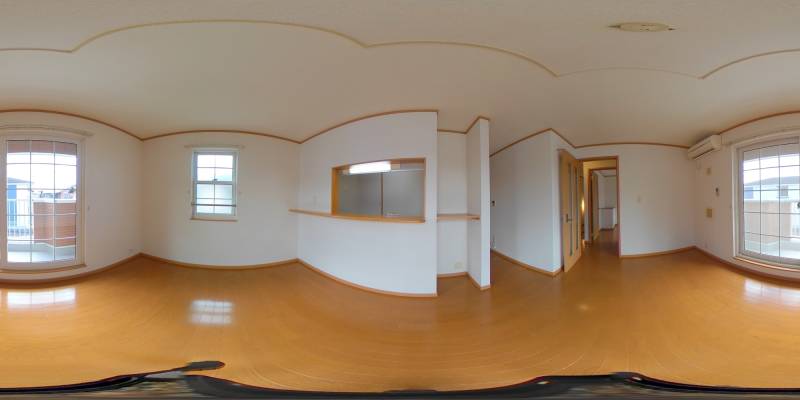 パノラマ画像リビング