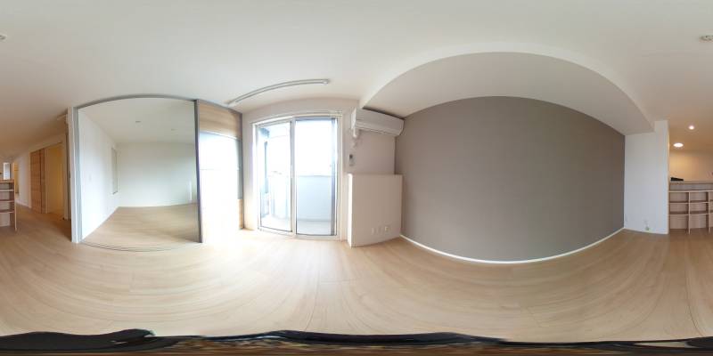 パノラマ画像洋室