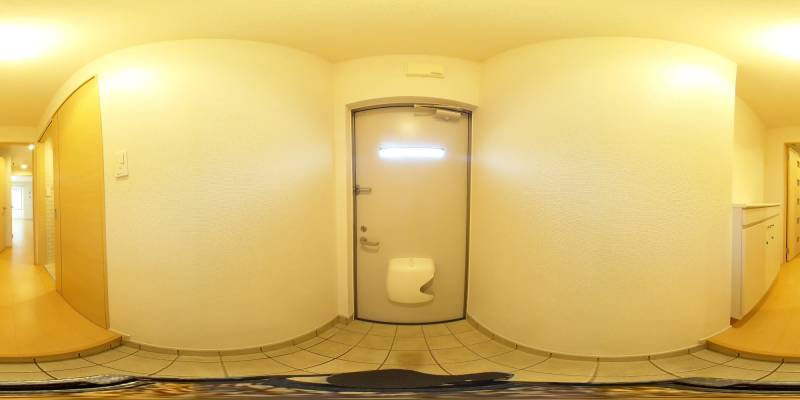 パノラマ画像玄関