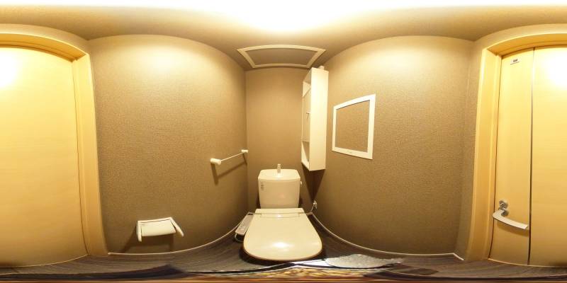 パノラマ画像トイレ
