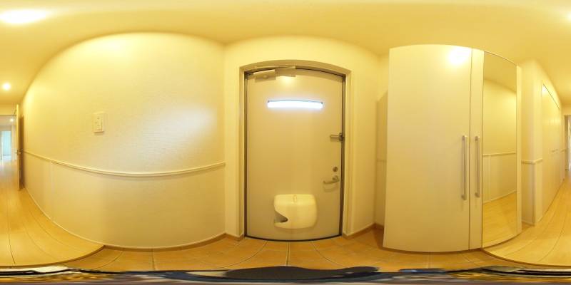 パノラマ画像玄関