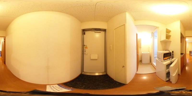 パノラマ画像玄関