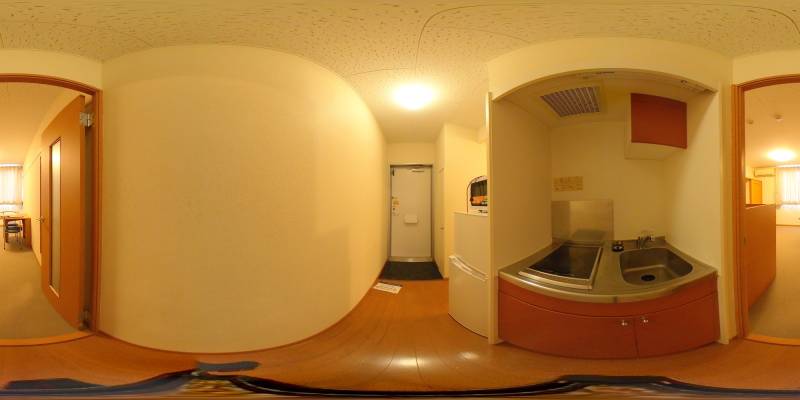 パノラマ画像キッチン