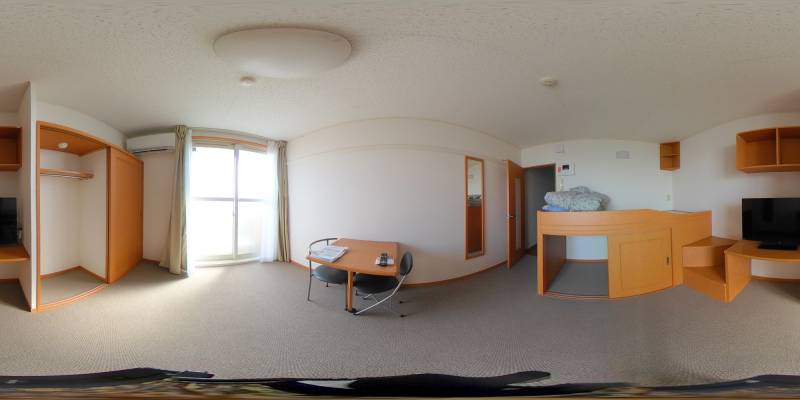 パノラマ画像洋室