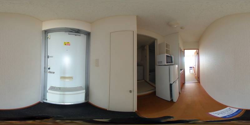 パノラマ画像玄関