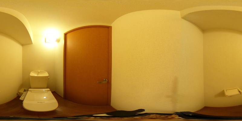 パノラマ画像トイレ