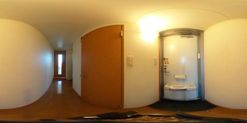 パノラマ画像玄関