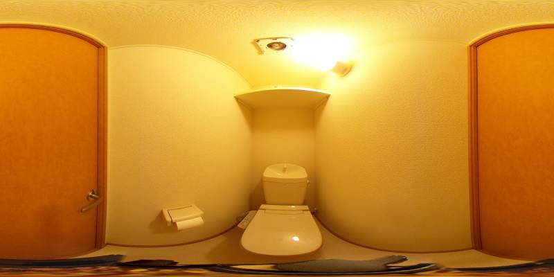 パノラマ画像トイレ