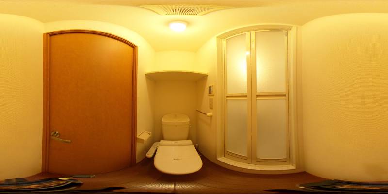 パノラマ画像トイレ