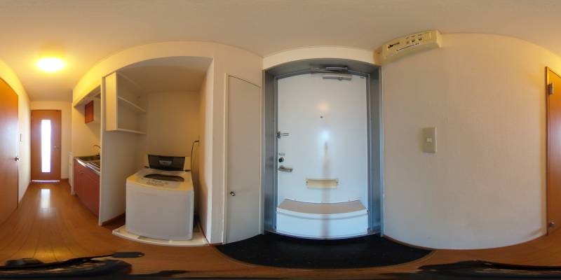 パノラマ画像玄関