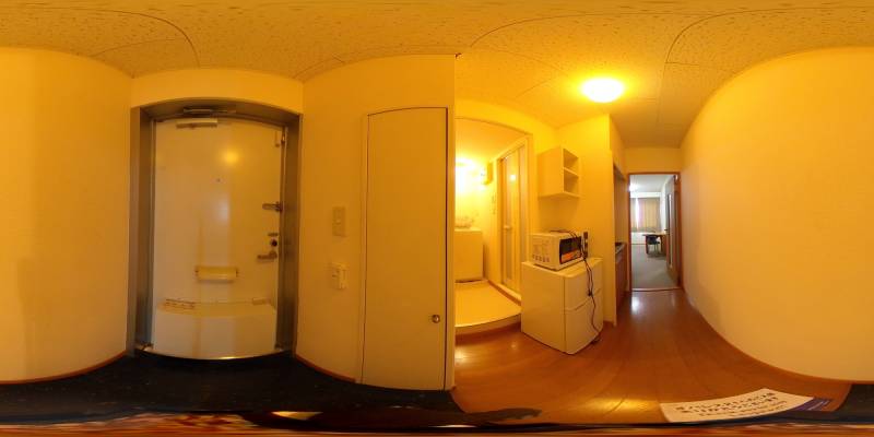 パノラマ画像玄関